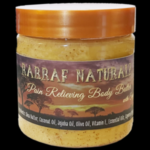 Pain Relieving Body Butter with Cayenne